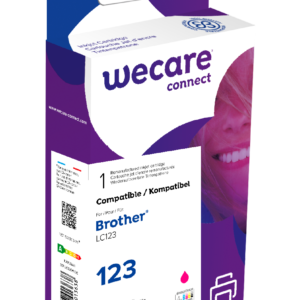 K20536W4 Brother LC-123M Magenta - Afbeelding 1
