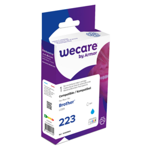 K80014W4 Wecare Label Tape voor Brother TZE-211